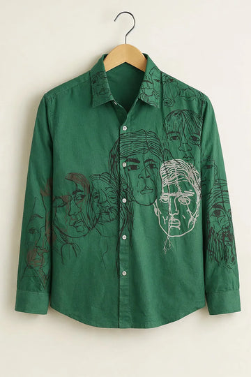 Men’s Luxury Sky Blue Half Sleeve Shirt