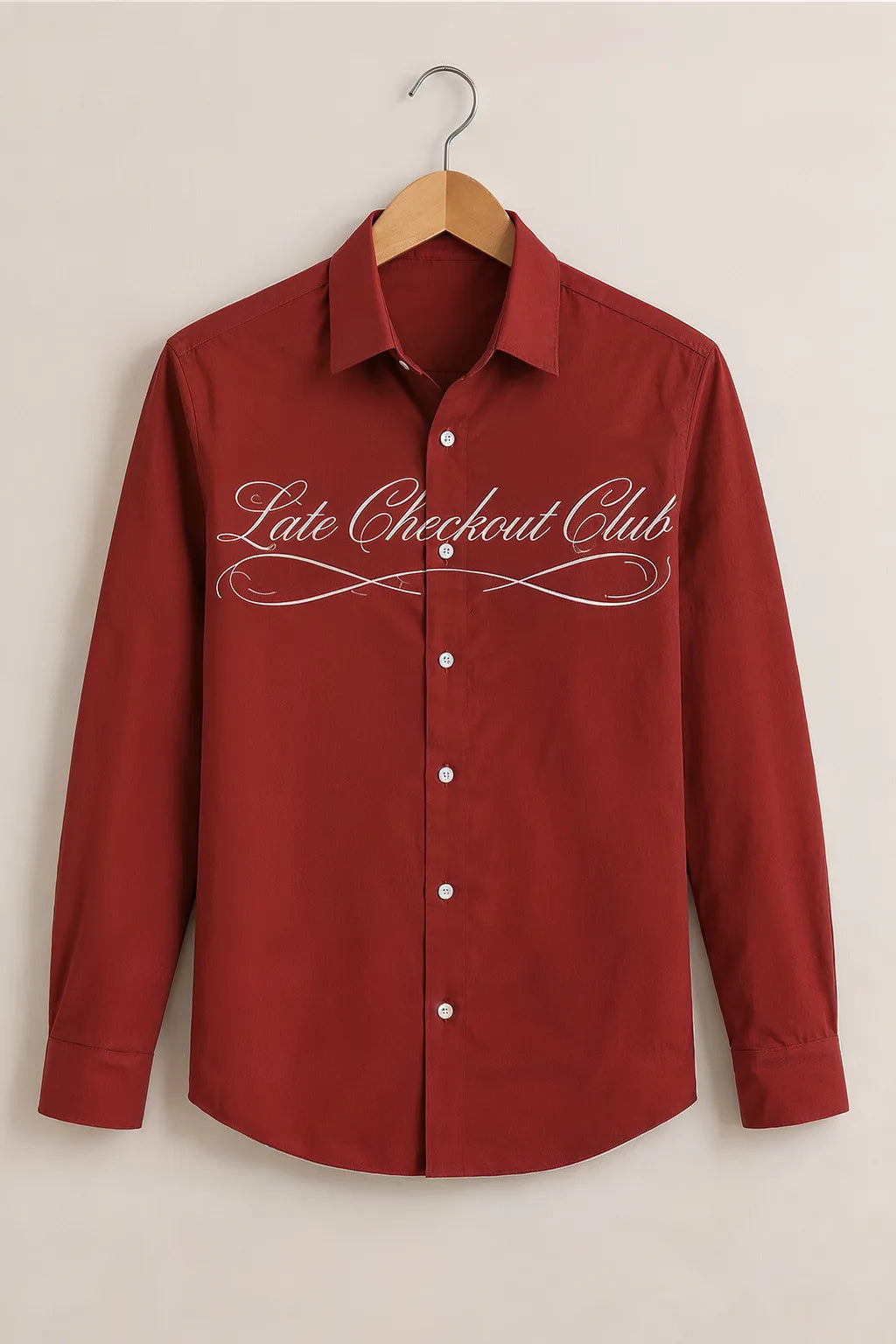 Men's Signature Script Print Shirt