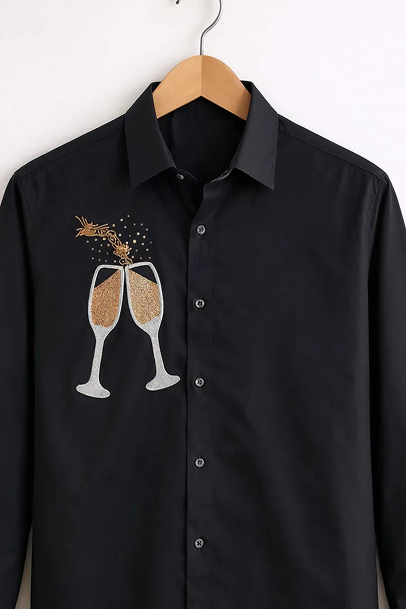 Men’s Black Celebration Art Shirt