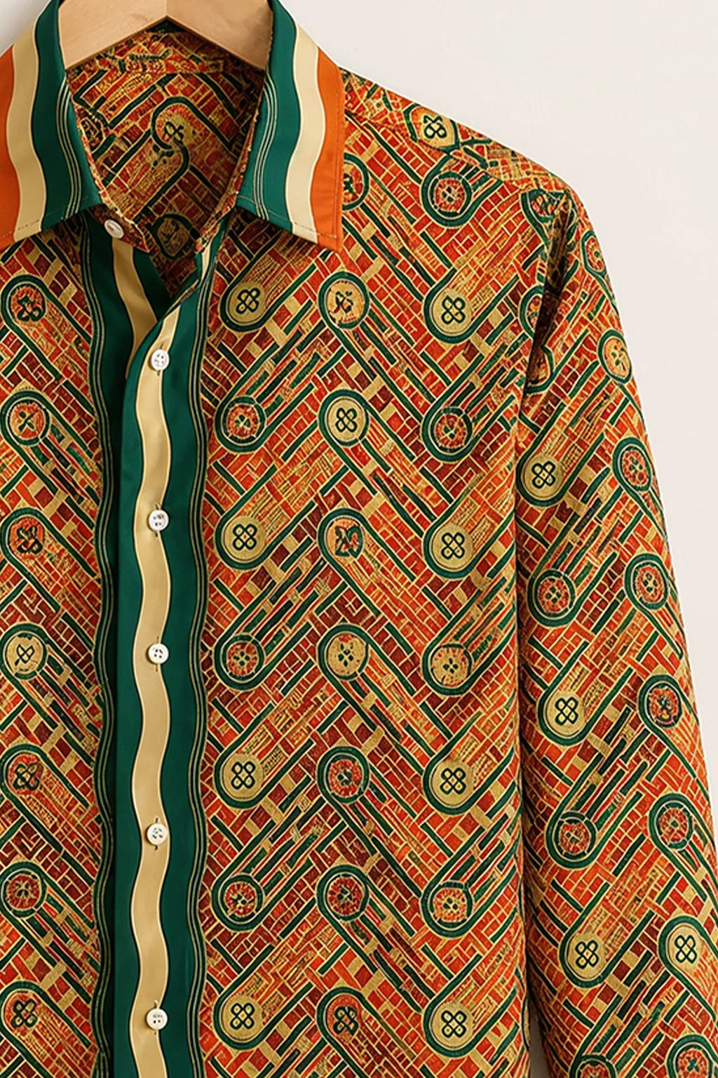 Men's Heritage Geometric Print Shirt
