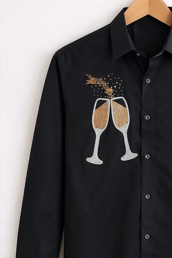 Men’s Black Celebration Art Shirt